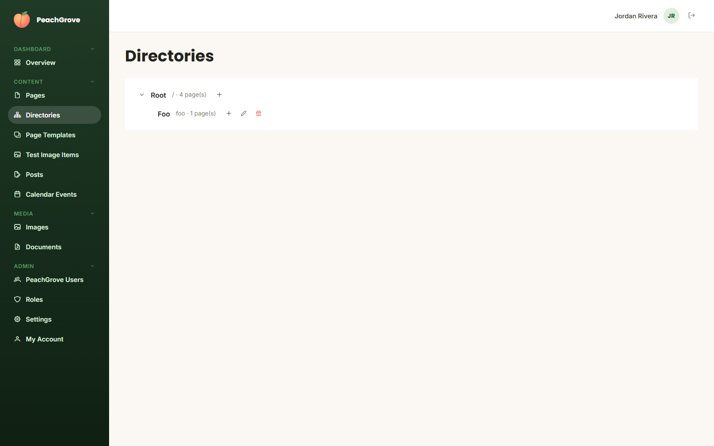 Page directories